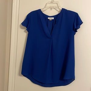 Pretty French Blue Calvin Klein blouse